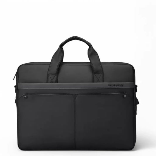 Wasserdichte Laptoptasche für Herren bis 15,6 Zoll – Professionelle Aktentasche mit Schultergurt und Organizer