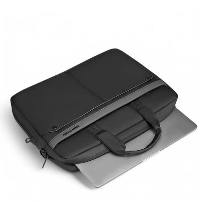Wasserdichte Laptoptasche für Herren bis 15,6 Zoll – Professionelle Aktentasche mit Schultergurt und Organizer