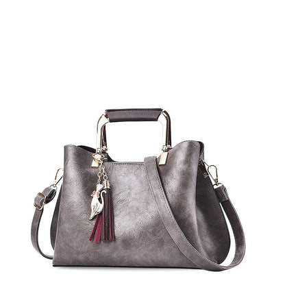 Luxuriöse Schwarze Handtasche – Stilvolle Damen Tasche
