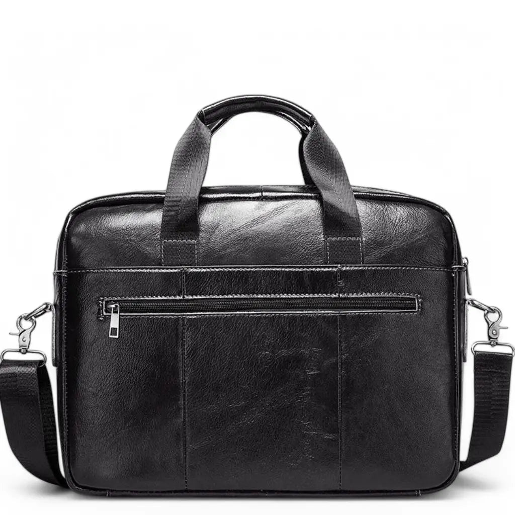 Laptoptasche Herren 13,3" Echtleder – Premium Aktentasche, gepolstert & wasserabweisend