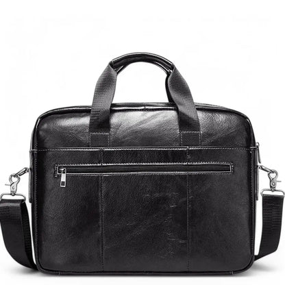 Laptoptasche Herren 13,3" Echtleder – Premium Aktentasche, gepolstert & wasserabweisend