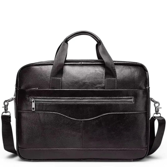 Laptoptasche Herren 13,3" Echtleder – Premium Aktentasche, gepolstert & wasserabweisend