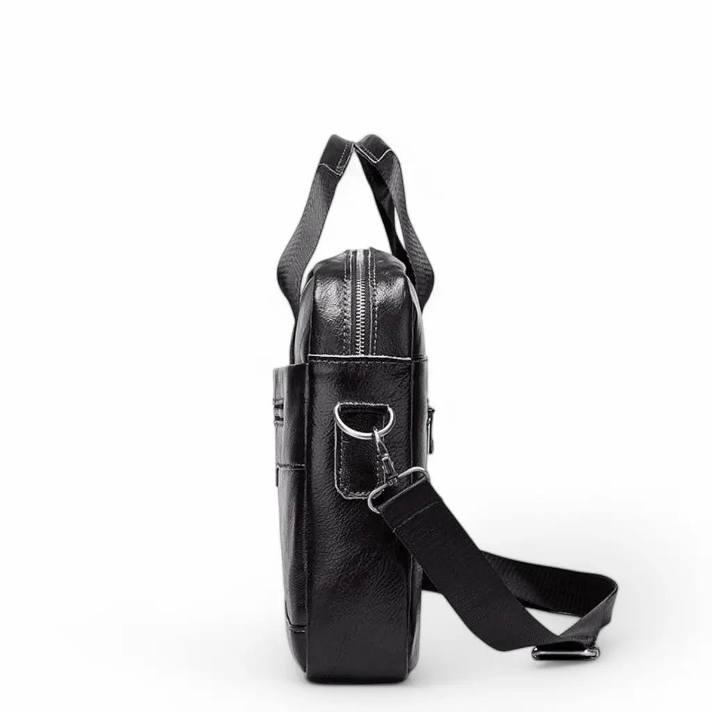 Laptoptasche Herren 13,3" Echtleder – Premium Aktentasche, gepolstert & wasserabweisend