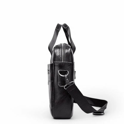 Laptoptasche Herren 13,3" Echtleder – Premium Aktentasche, gepolstert & wasserabweisend
