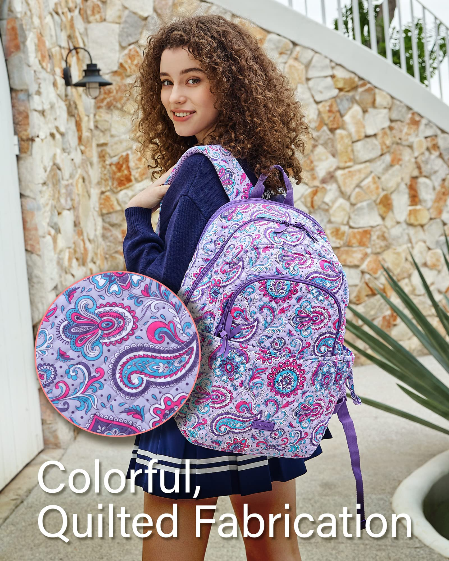 Laptop Rucksack mit Seitentaschen – Leicht, Wasserdicht & Stilvoll für Schule, Arbeit & Reisen
