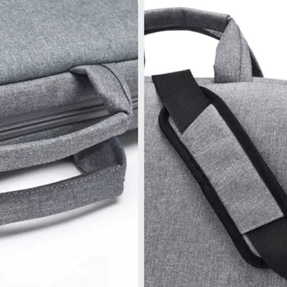 Moderne graue Laptoptasche für Herren – 13 Zoll, minimalistisch & praktisch für Arbeit und Studium