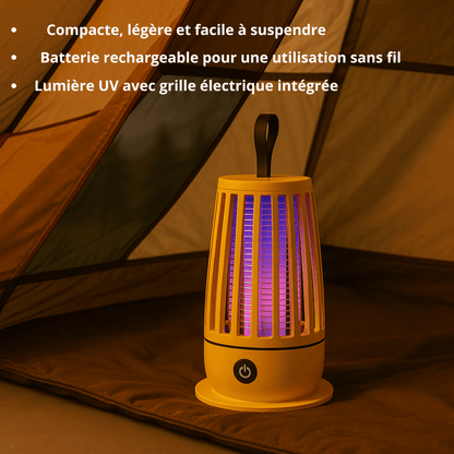 Kabellose UV-Mückenlampe – Wiederaufladbar, leise & chemiefrei für Innen & Außen