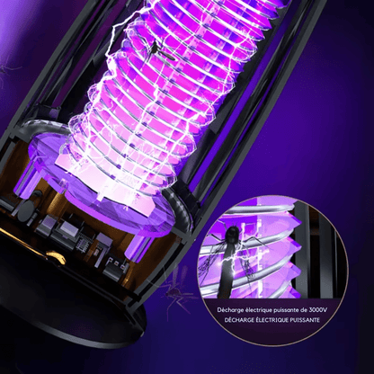 Kabellose UV-Mückenlampe – Wiederaufladbar, leise & chemiefrei für Innen & Außen