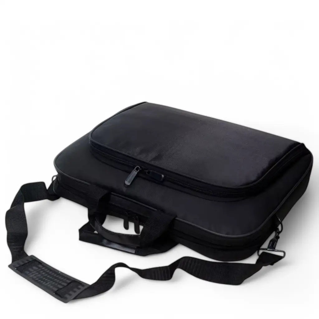 Ultraleichte 17-Zoll Laptoptasche Schwarz – Stilvoll, Geräumig & Komfortabel