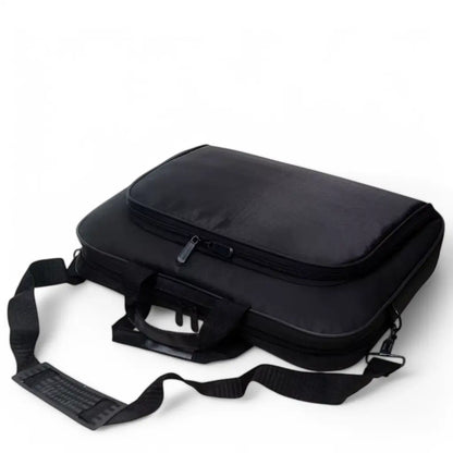 Ultraleichte 17-Zoll Laptoptasche Schwarz – Stilvoll, Geräumig & Komfortabel