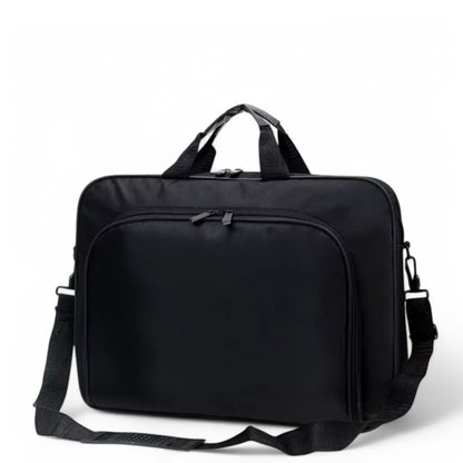 Ultraleichte 17-Zoll Laptoptasche Schwarz – Stilvoll, Geräumig & Komfortabel