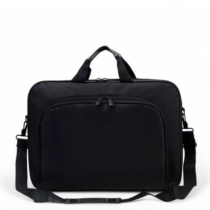 Ultraleichte 17-Zoll Laptoptasche Schwarz – Stilvoll, Geräumig & Komfortabel