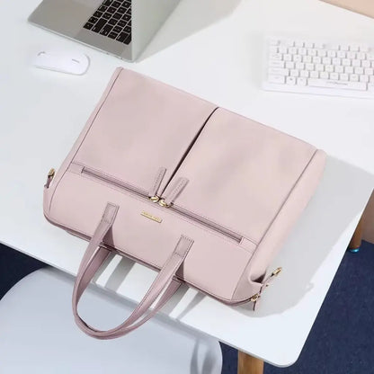 Laptoptasche Damen 15,6″ Rosa – schlank, wasserabweisend & schützend