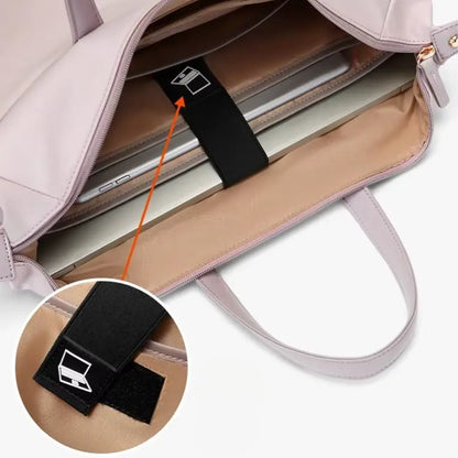 Laptoptasche Damen 15,6″ Rosa – schlank, wasserabweisend & schützend