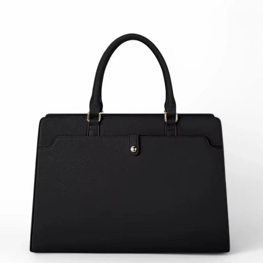 Elegante Laptoptasche Damen 15,6 Zoll Schwarz – Wasserabweisend, Business & Alltagstauglich