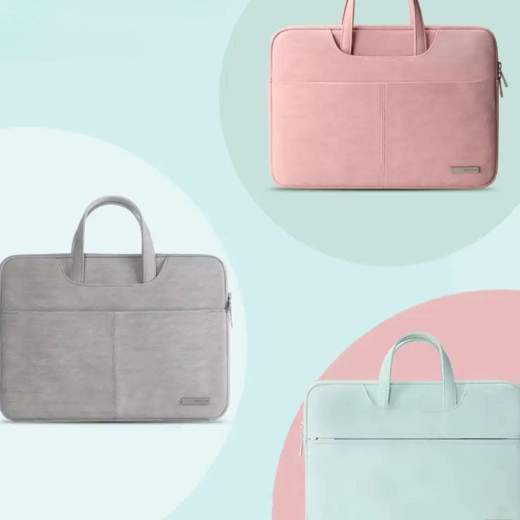 Stylische Laptoptasche für Damen 13,3" – Leicht, gepolstert & in Pastellfarben