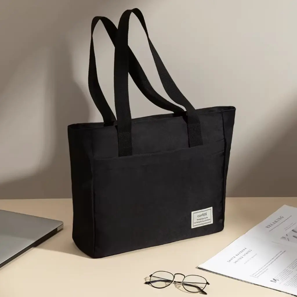 Weiße Canvas Tote Bag – Geräumig, Strapazierfähig & Vielseitig