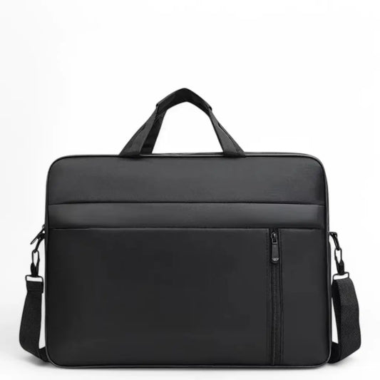 Schwarze Laptoptasche 15,6 Zoll – Minimalistisch, wasserabweisend & stoßfest