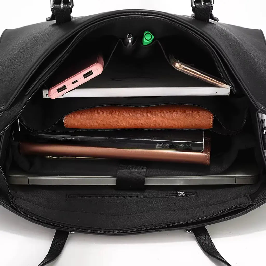 Laptop Shopper 15,6 Zoll Schwarz – Elegant & Wasserabweisend