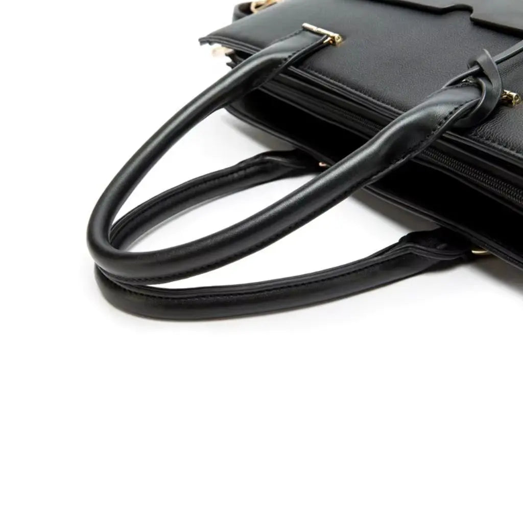 Leder Laptoptasche Damen 13 Zoll – Echtes Leder, Gepolstertes Laptopfach & Business-Design
