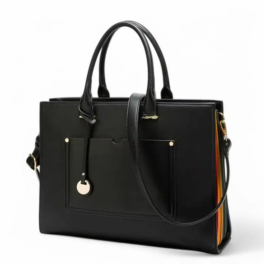 Leder Laptoptasche Damen 13 Zoll – Echtes Leder, Gepolstertes Laptopfach & Business-Design