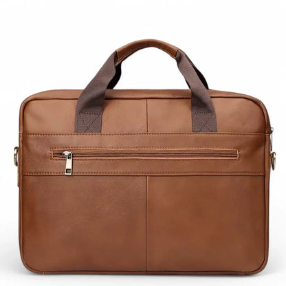 Laptoptasche 13 Zoll Herren aus Echtleder – Stilvolle Leder-Business-Tasche