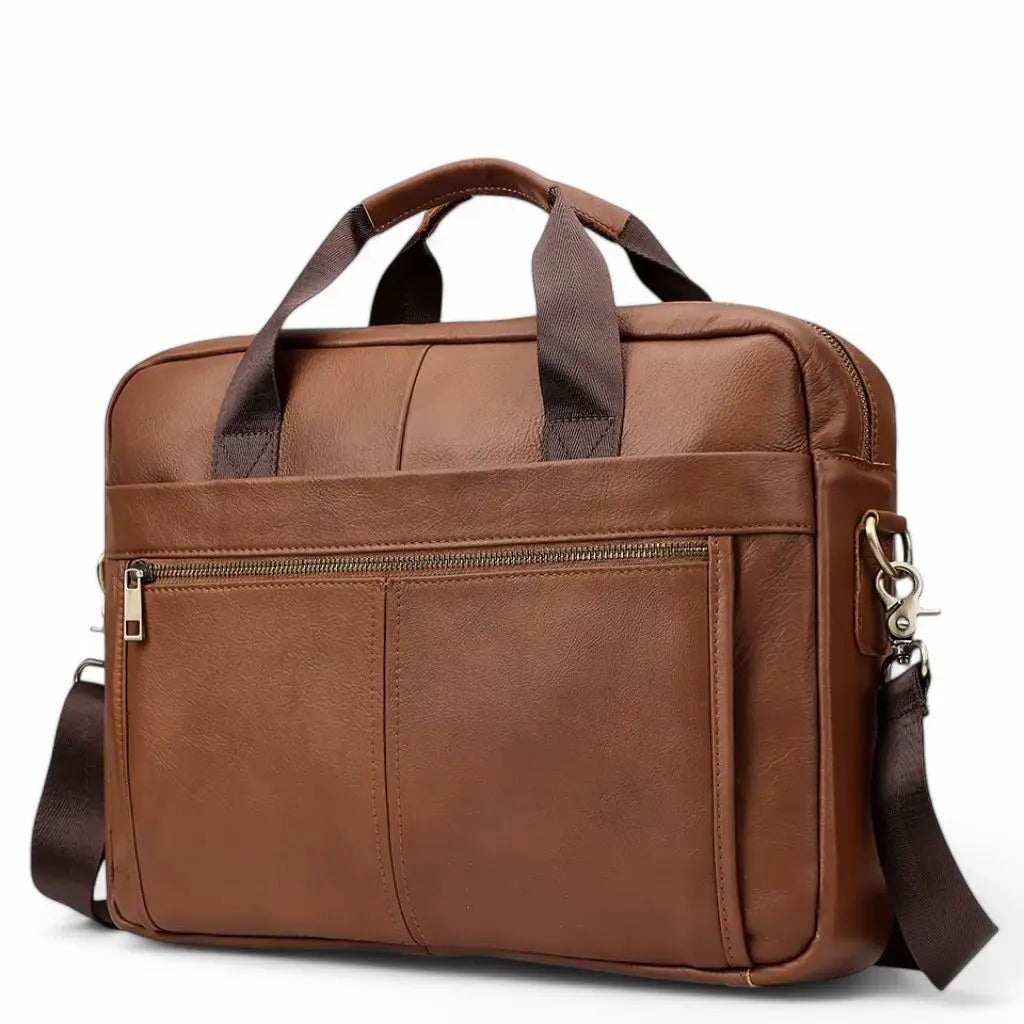 Laptoptasche 13 Zoll Herren aus Echtleder – Stilvolle Leder-Business-Tasche