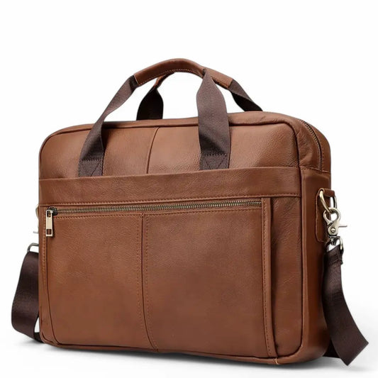 Laptoptasche 13 Zoll Herren aus Echtleder – Stilvolle Leder-Business-Tasche