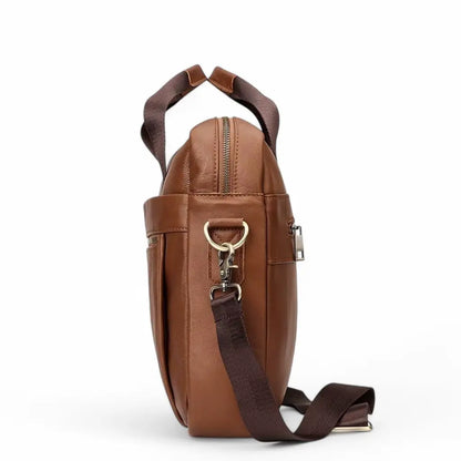 Laptoptasche 13 Zoll Herren aus Echtleder – Stilvolle Leder-Business-Tasche