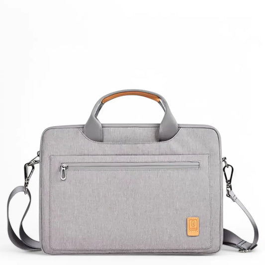Laptoptasche Damen 16 Zoll Grau – Wasserabweisend, Leicht & Stilvoll für Arbeit & Studium