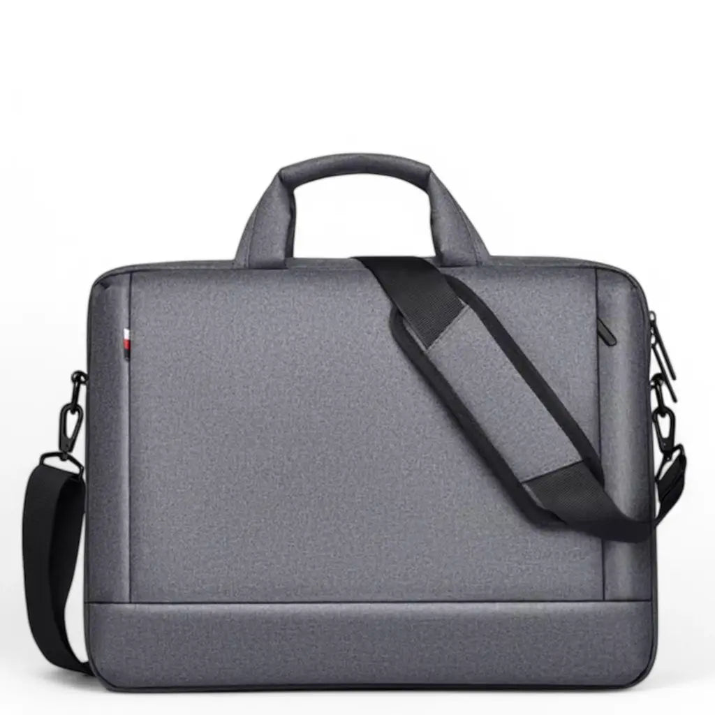 Moderne graue Laptoptasche für Herren – 13 Zoll, minimalistisch & praktisch für Arbeit und Studium