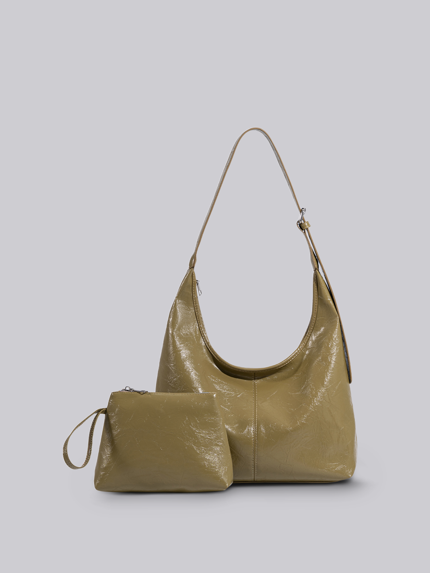 Schwarze Schultertasche Damen – Minimalistisches Design & viel Stauraum