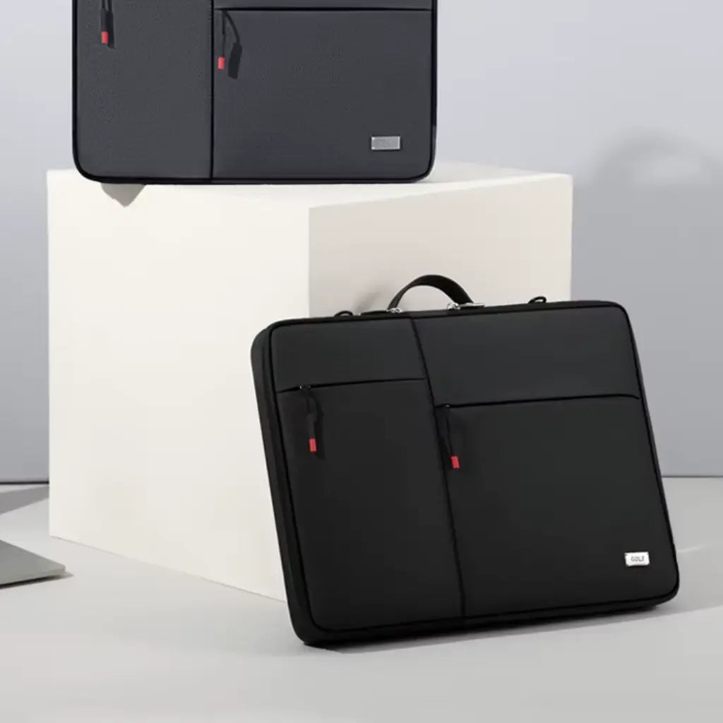 Schlanke & Schützende Laptoptasche für Damen – Stoßfest, Wasserabweisend & Mit Kabelmanagement