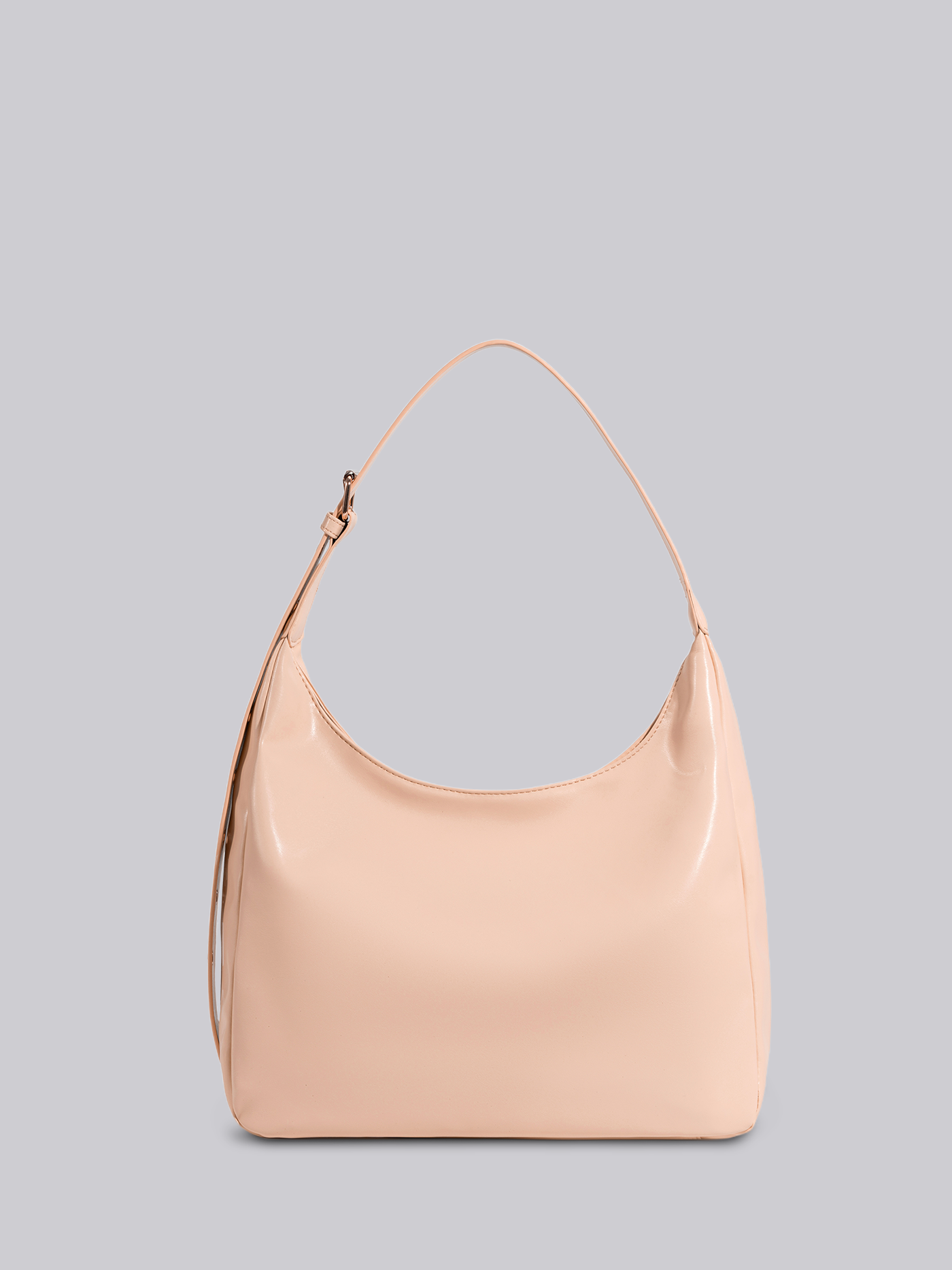 Schwarze Schultertasche Damen – Minimalistisches & geräumiges Design aus veganem Leder
