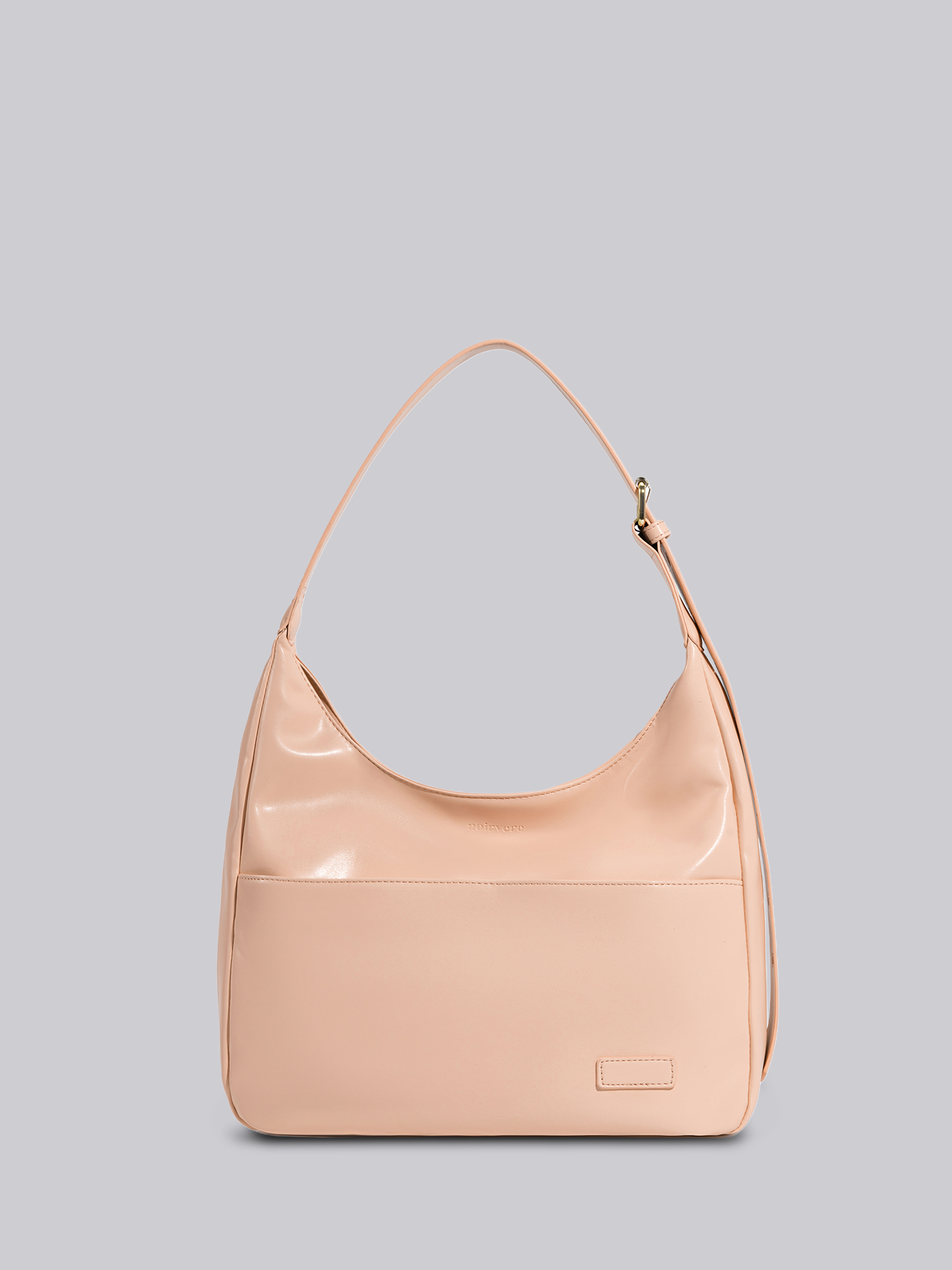 Schwarze Schultertasche Damen – Minimalistisches & geräumiges Design aus veganem Leder