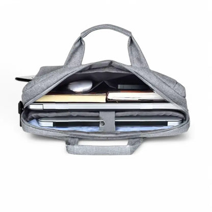 Moderne graue Laptoptasche für Herren – 13 Zoll, minimalistisch & praktisch für Arbeit und Studium