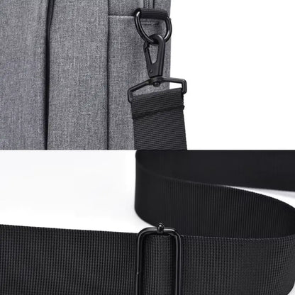 Moderne graue Laptoptasche für Herren – 13 Zoll, minimalistisch & praktisch für Arbeit und Studium