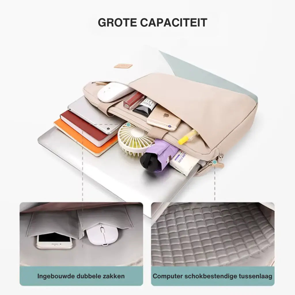 Stilvolle Laptoptasche für Damen – Wasserabweisend, Elegant & Praktisch für 14–15,6 Zoll Laptops