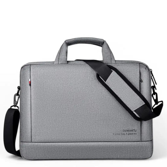Moderne graue Laptoptasche für Herren – 13 Zoll, minimalistisch & praktisch für Arbeit und Studium
