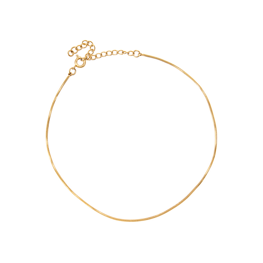 Minimalistisches dünnes Armband Gold – Hypoallergener, filigraner Edelstahl Schmuck für Damen