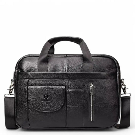 Luxe Herren Laptoptasche 13 Zoll – Echtleder, stilvoll & praktisch