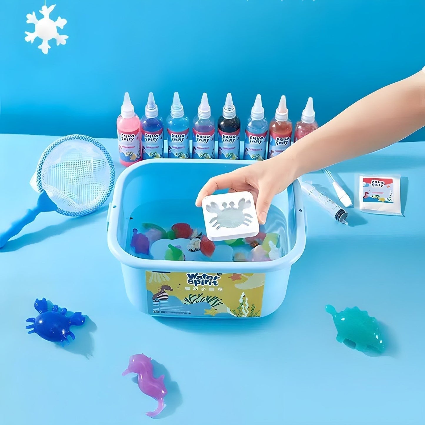 Waterwonders Kit – Kreatives Basteln mit Wasser | Pädagogisches Set für Kinder ab 4 Jahren