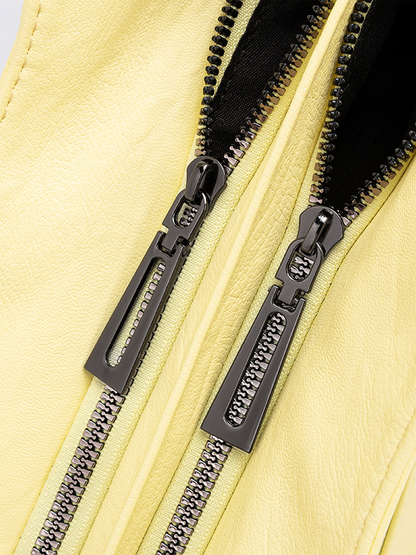 Schwarze Schultertasche Damen mit Seitentaschen – Geräumig & Elegant
