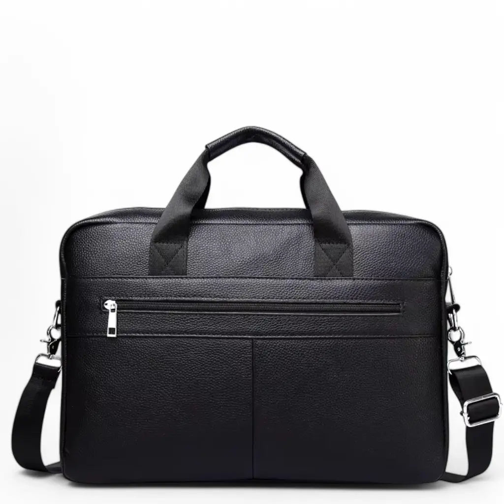 Luxe Herren Laptoptasche 15 Zoll – Elegante Echtleder Aktentasche für Business & Büro